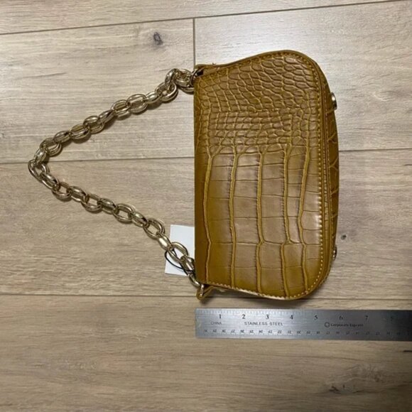 Zara Chain Strap Animal Embossed Shoulder Bag - Picture 6 of 6